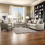 ⁦انتريه مودرن خشب زان وقطيفة 3 قطع⁩ - الصورة ⁦2⁩