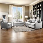 ⁦انتريه مودرن خشب زان وقطيفة 3 قطع⁩ - الصورة ⁦5⁩