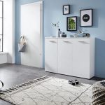 ⁦جزامة ام دى اف 3 ضلف أبيض - 100x120x40 سم⁩ - الصورة ⁦2⁩