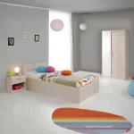 غرفة نوم، خشب ام دي اف - 3 قطع